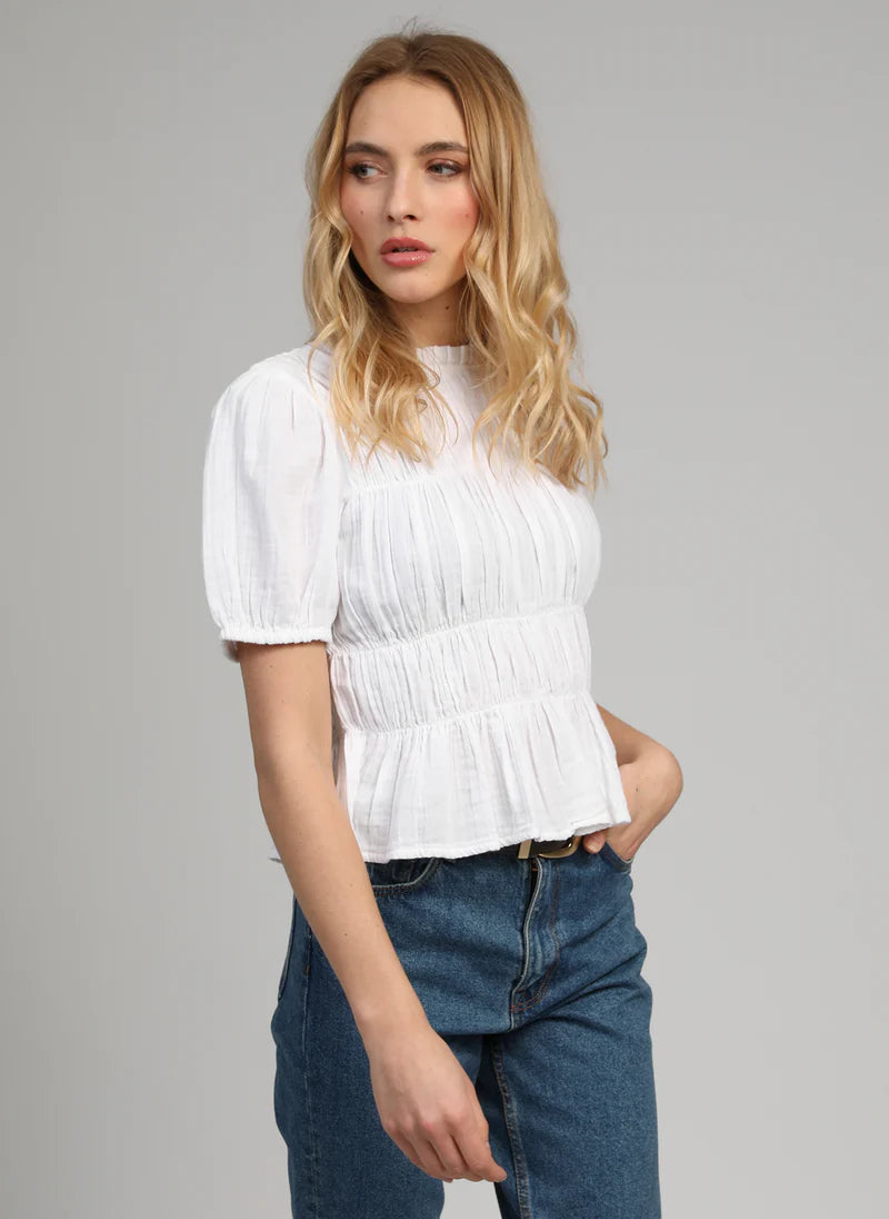 Sizaya Blouse - White
