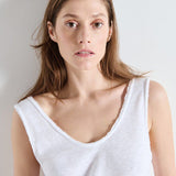 Sonoma Vest Top - White