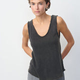 Sonoma Vest Top - Vintage Black