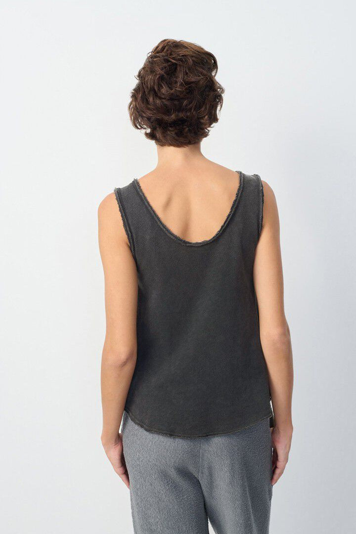 Sonoma Vest Top - Vintage Black
