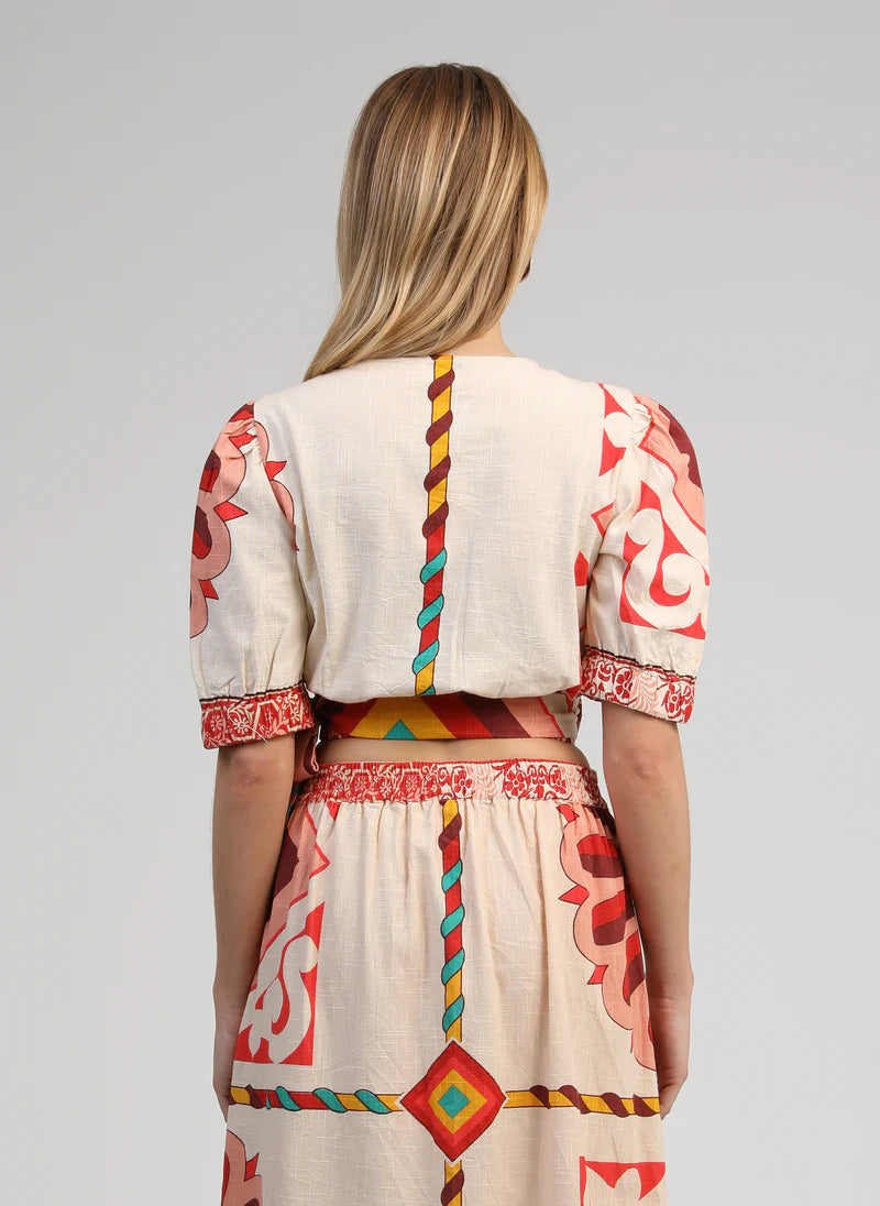 Soriana Top - Olia Ecru