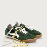 Split 8002 Trainers - Green/White