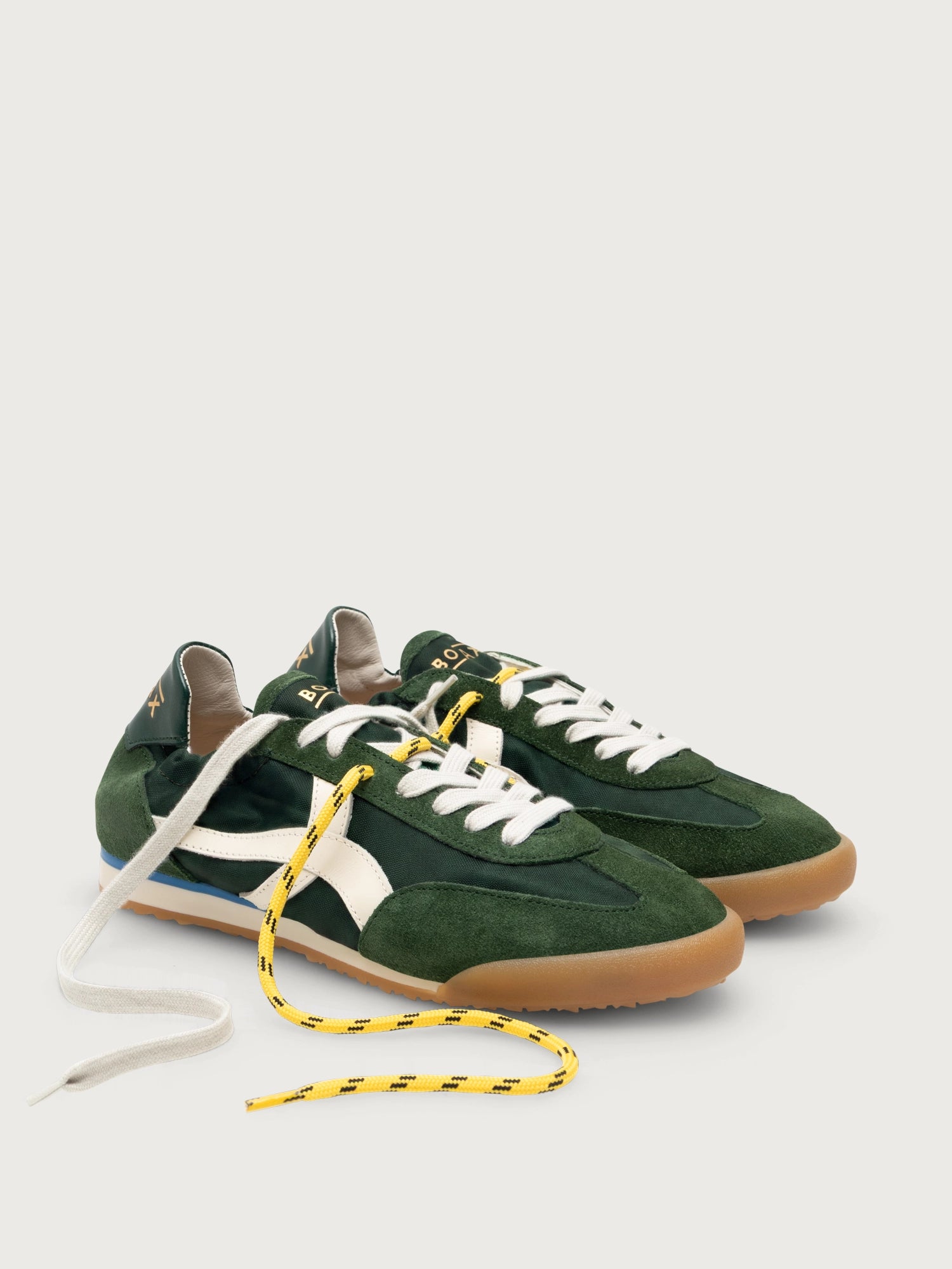 Split 8002 Trainers - Green/White