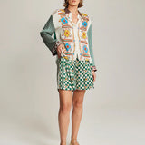 Aurora Oversized Shirt - Sporty Jade