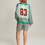 Aurora Oversized Shirt - Sporty Jade