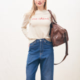 Ma Cherie Crew Jumper - Jasmine Rose
