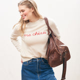 Ma Cherie Crew Jumper - Jasmine Rose