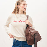 Ma Cherie Crew Jumper - Jasmine Rose