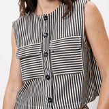 Sadet Waistcoat - Chocolate