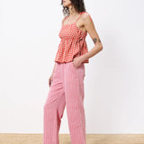 Edvina Trousers - Red