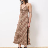 Casimira Dress - Brown Ice