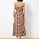 Casimira Dress - Brown Ice