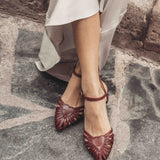 Keesha 55 Heels - Pomegranate