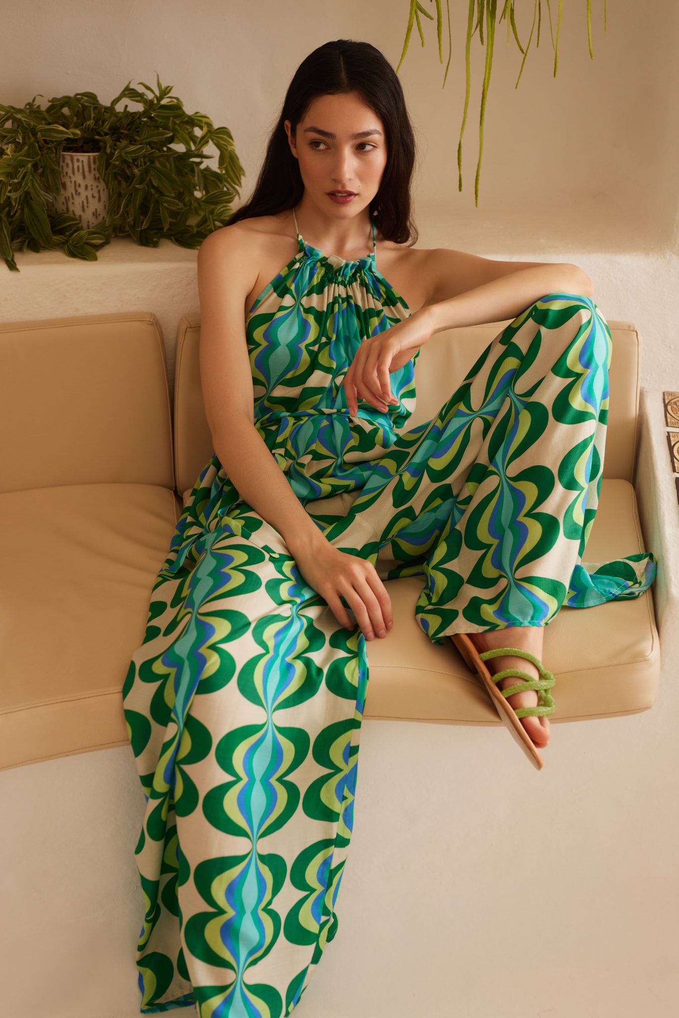 Sophie Jumpsuit - Lullah Print