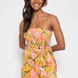 Zuria Dress - Banana Print