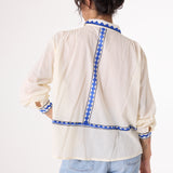 Ali Jungle Shirt - Cream/Multi