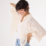 Laelia Whisper Shirt - Ecru