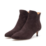 Saga Zip Boots - Chocolate
