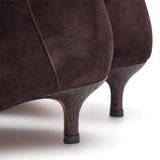 Saga Zip Boots - Chocolate