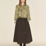 Sabine Skirt - Black/Brown