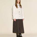 Sabine Skirt - Black/Brown