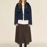 Sabine Skirt - Black/Brown