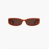 Romy Sunglasses - Red Brown