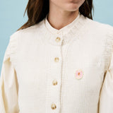 Anaphe Knit Vest - Cream