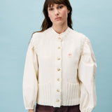 Anaphe Knit Vest - Cream