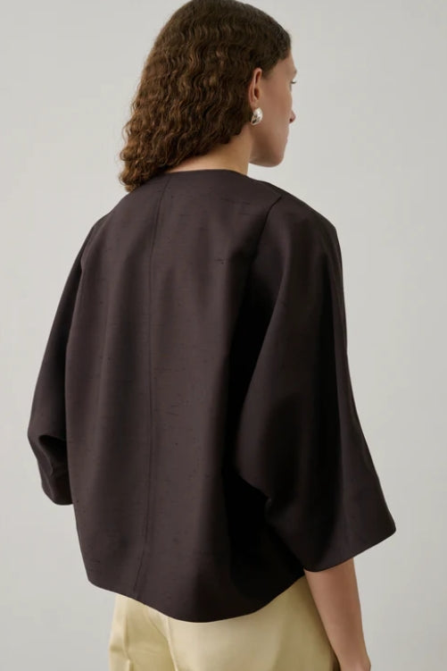 Ilona Blouse - Carbon