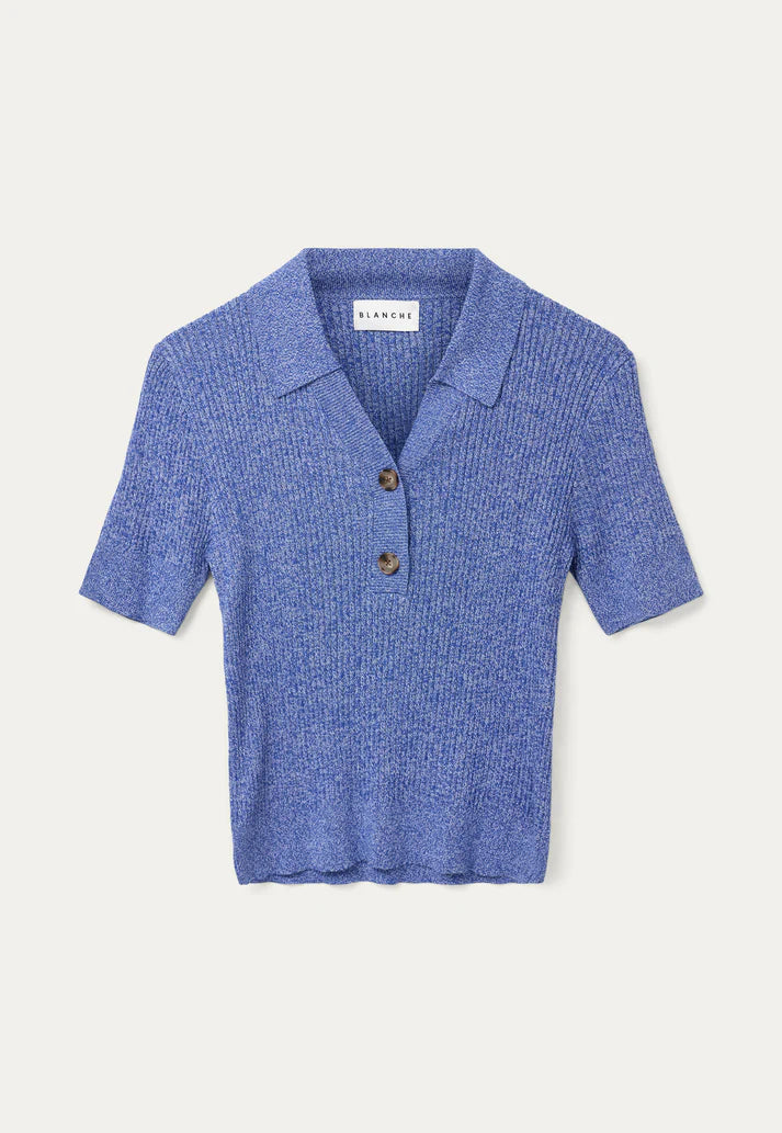 Blanche Seawool Polo 23 - Dazzling Blue