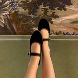 Sethe Mary Jane Shoes - Black/Brown