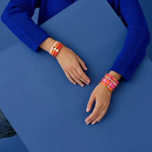 Load image into Gallery viewer, Simone a Bordeaux Colorstar Bracelets
