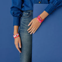 Load image into Gallery viewer, Simone a Bordeaux Hubba 2 Bracelets
