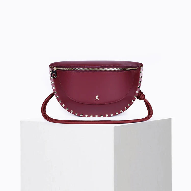Smile Clou Bag - Prune