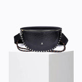 Smile Clou Bag - Black Python