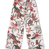 Soleia Pyjama Cami & Wide Leg Set - Cream