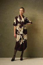Load image into Gallery viewer, One Hundred Stars Rachel Dress - Stork Burgundy
