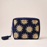 Sun Goddess Wash Bag - Navy