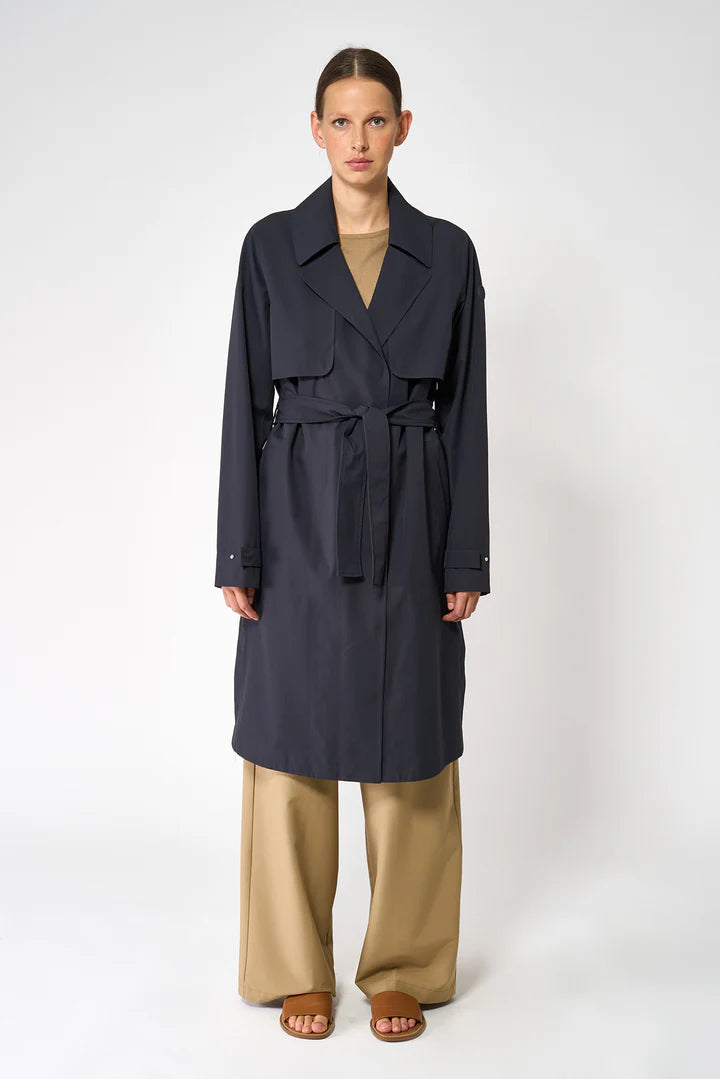 Tage Trenchcoat - Dark Navy