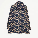 Magla Raincoat - Navy/Beige