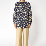 Magla Raincoat - Navy/Beige