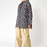 Magla Raincoat - Navy/Beige