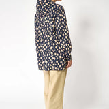 Magla Raincoat - Navy/Beige