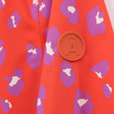 Magla Raincoat - Red/Purple