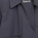 Niwl Short Trenchcoat - Dark Navy