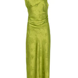 Theseo Green Dress - Lime Green