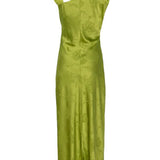 Theseo Green Dress - Lime Green