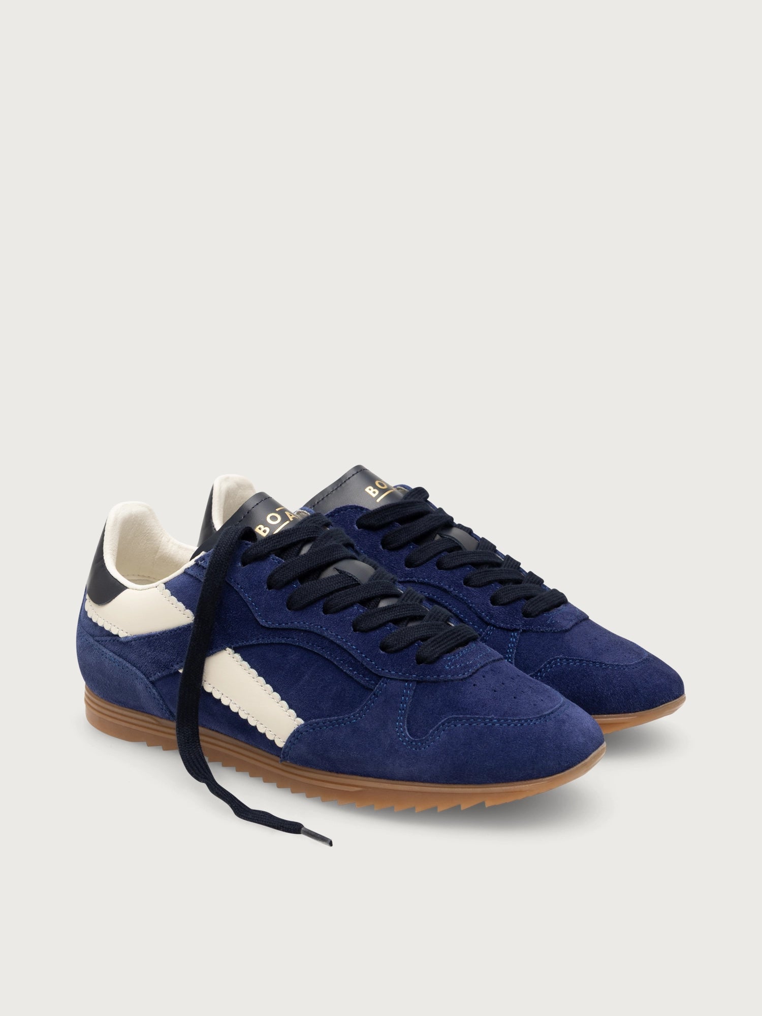 Track 7007 Trainers - Navy/White