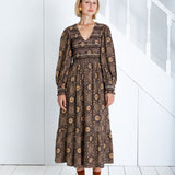 Troy Dress - Midnight/Sand